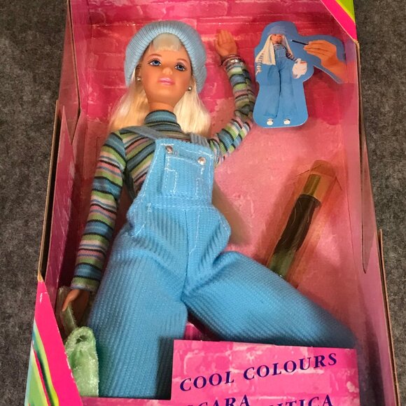 Mattel 1997 Barbie 20122 Cool Colours New Sealed Box - Picture 3 of 8